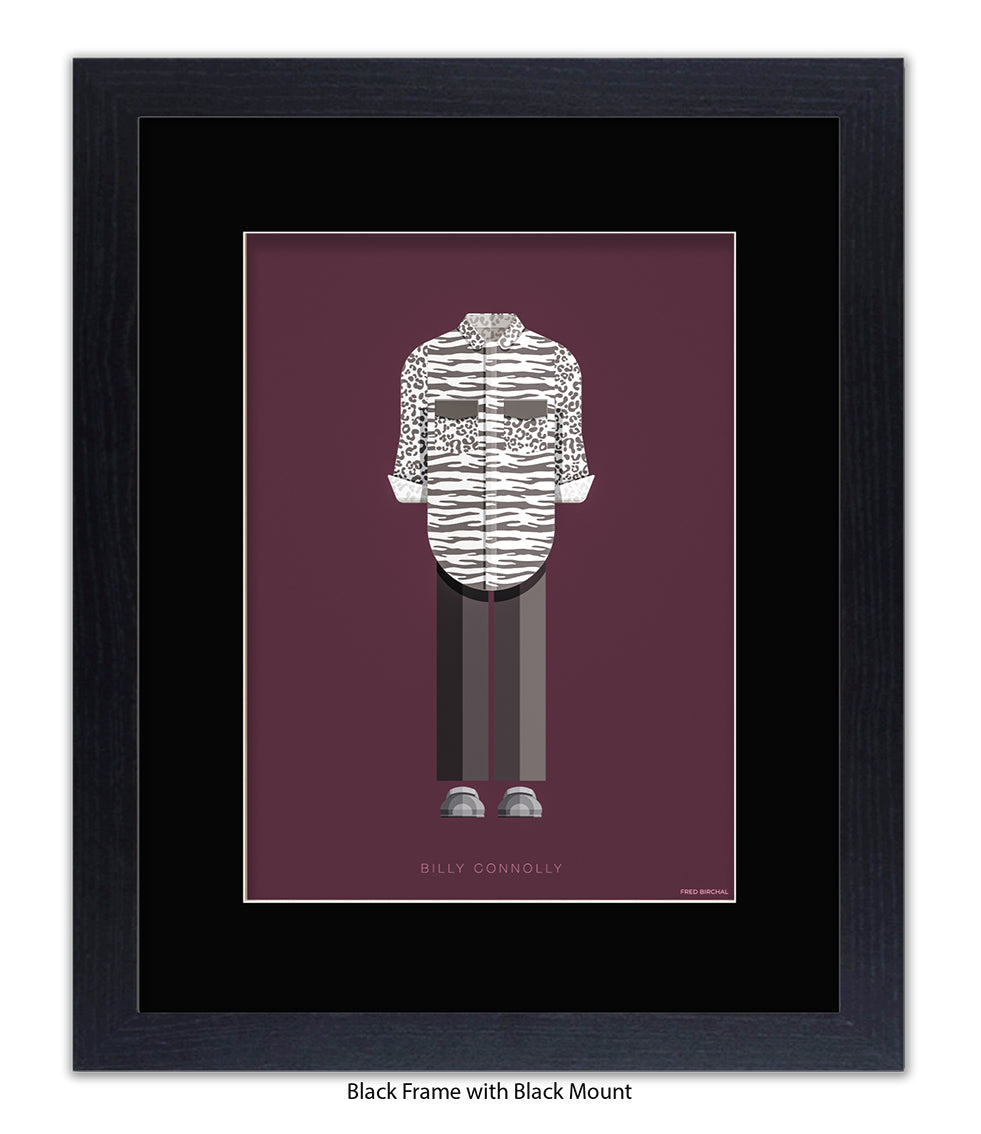 Billy Connolly Fred Birchal Art Print