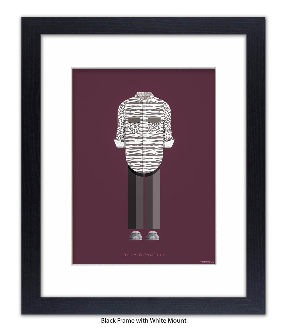 Billy Connolly Fred Birchal Art Print