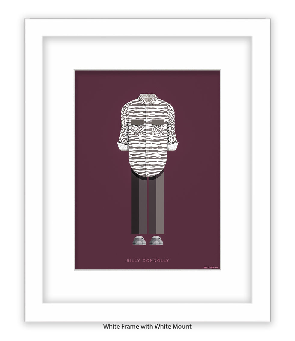 Billy Connolly Fred Birchal Art Print