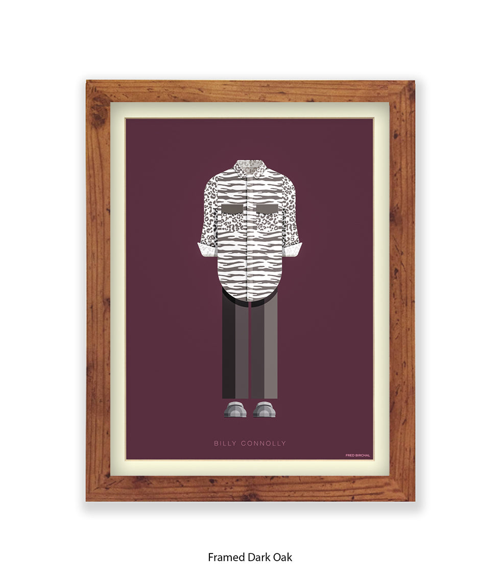 Billy Connolly Fred Birchal Art Print
