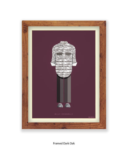 Billy Connolly Fred Birchal Art Print