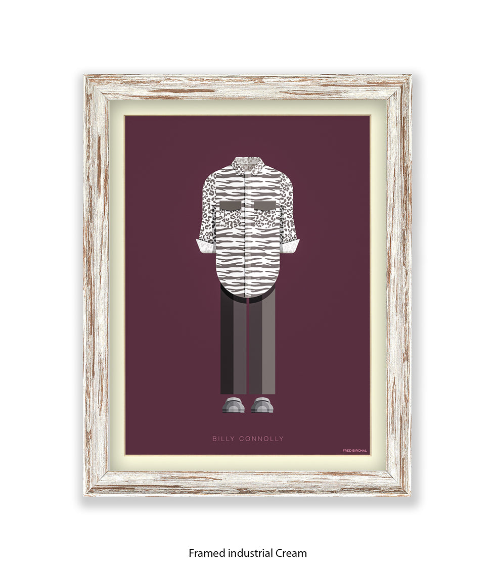 Billy Connolly Fred Birchal Art Print