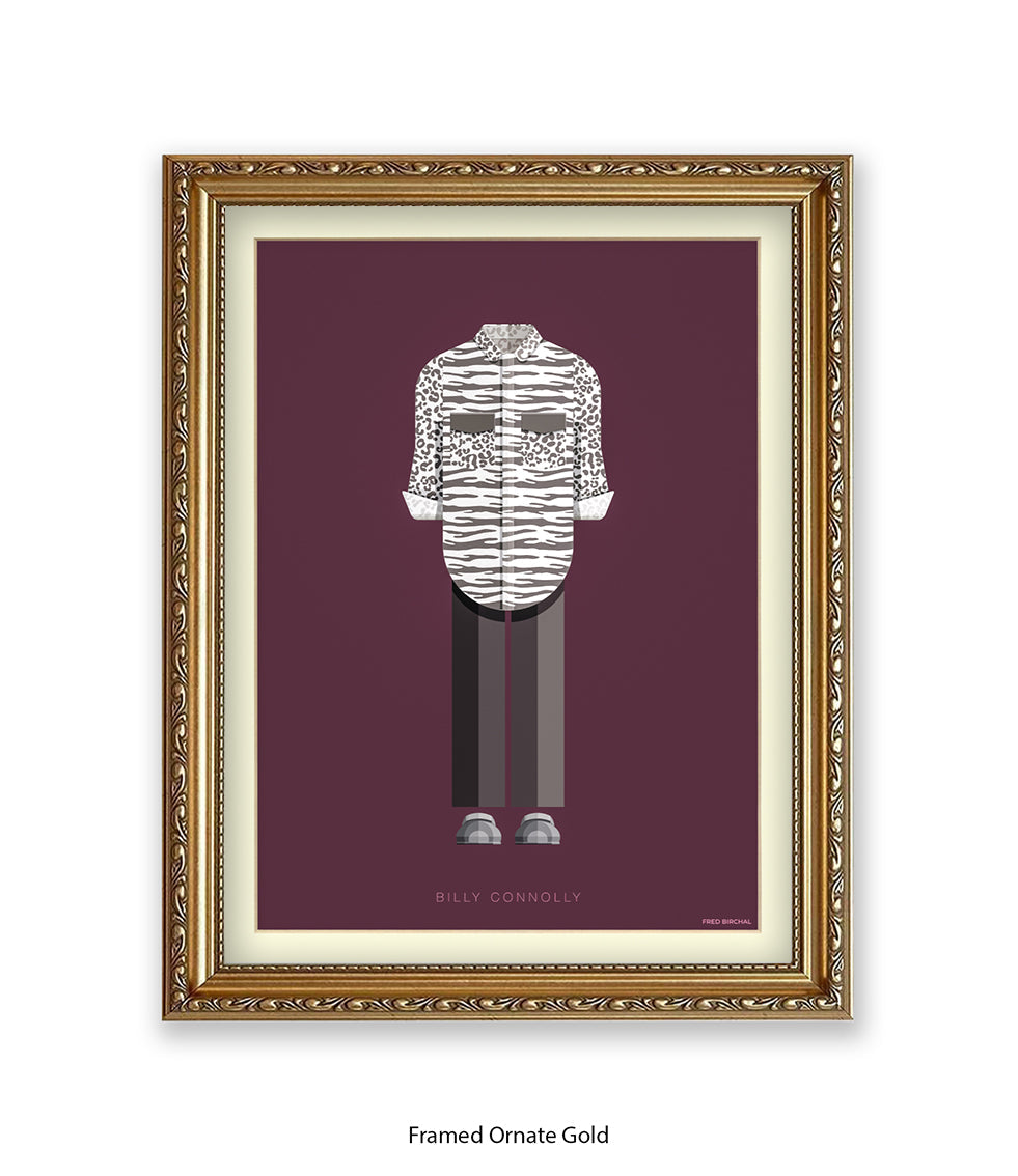 Billy Connolly Fred Birchal Art Print