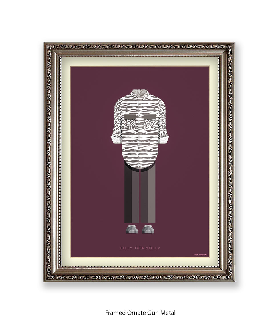 Billy Connolly Fred Birchal Art Print