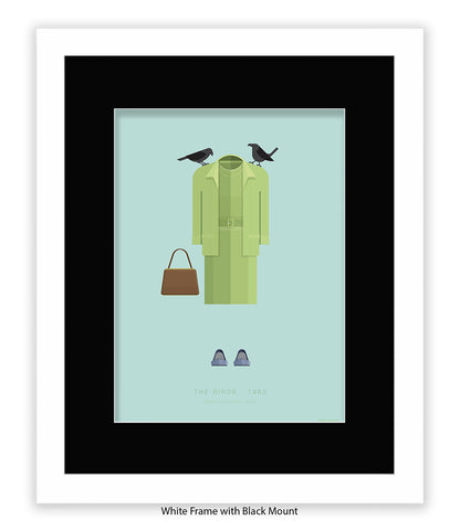 Birds Hitchcock  Fred Birchal Art Print