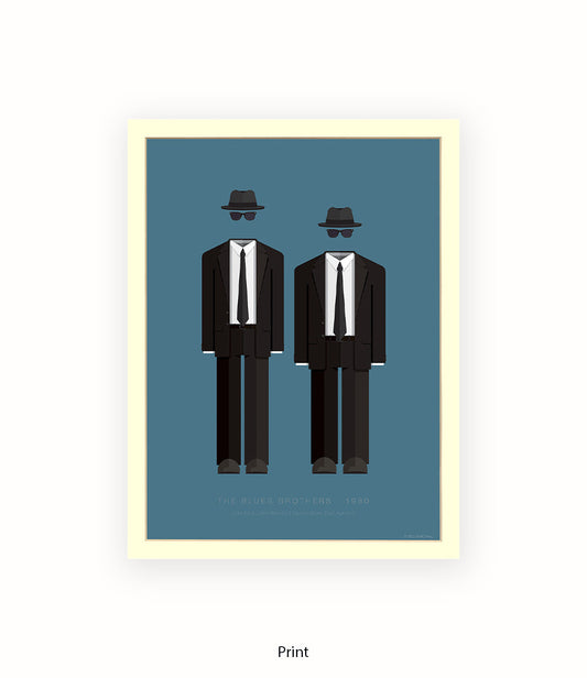 Blues Brothers Fred Birchal Art Print