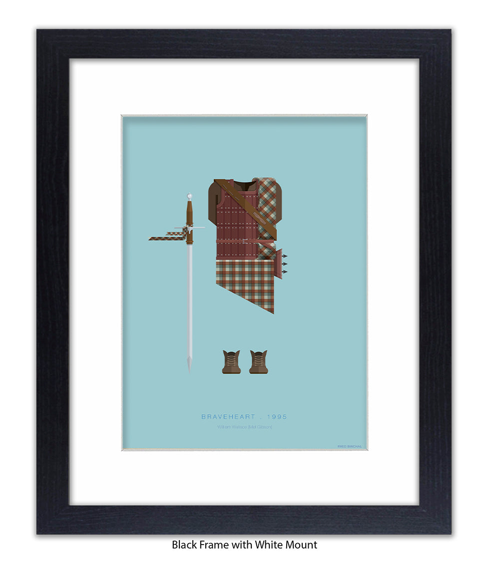 Braveheart Fred Birchal Art Print