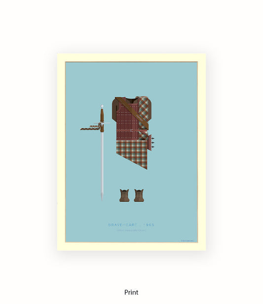 Braveheart Fred Birchal Art Print