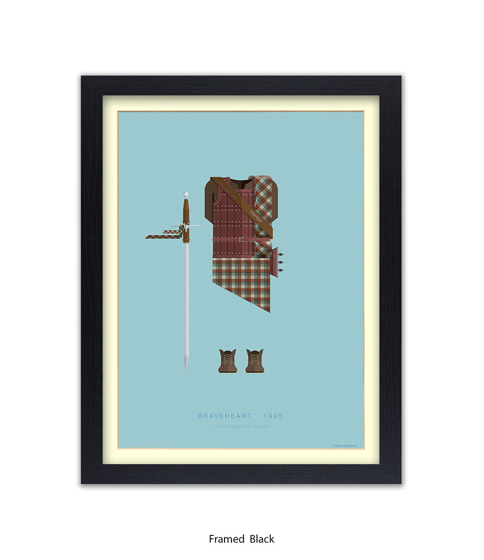 Braveheart Fred Birchal Art Print