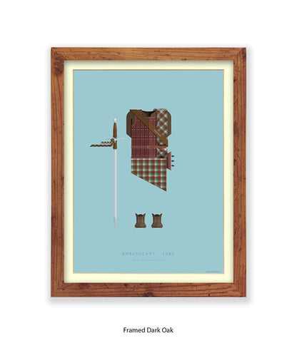 Braveheart Fred Birchal Art Print