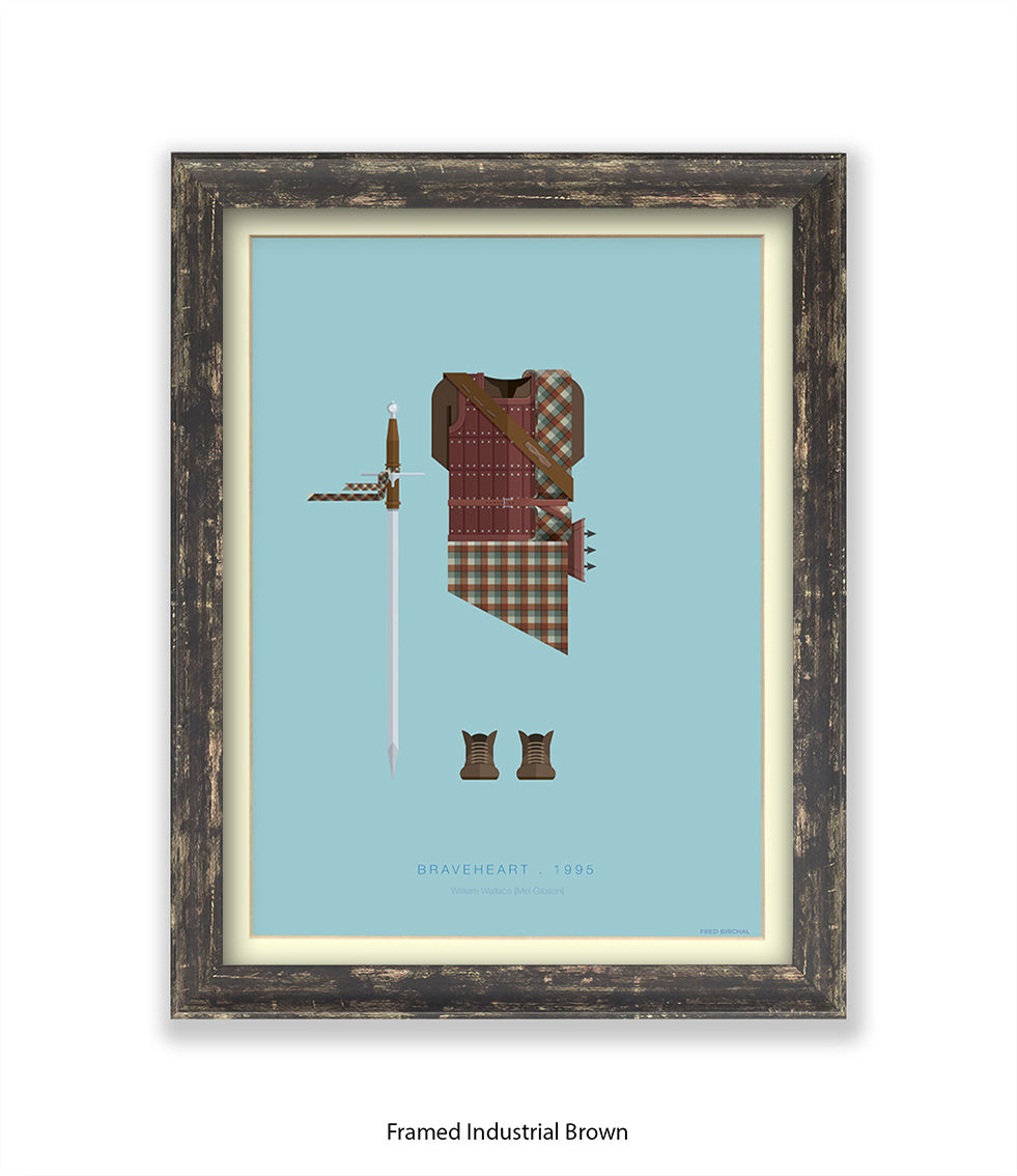 Braveheart Fred Birchal Art Print