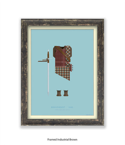 Braveheart Fred Birchal Art Print