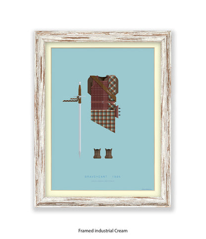 Braveheart Fred Birchal Art Print