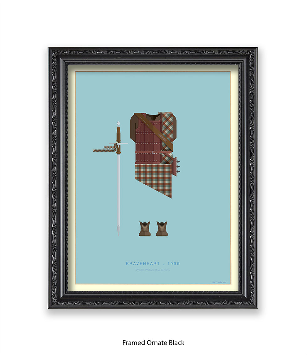 Braveheart Fred Birchal Art Print