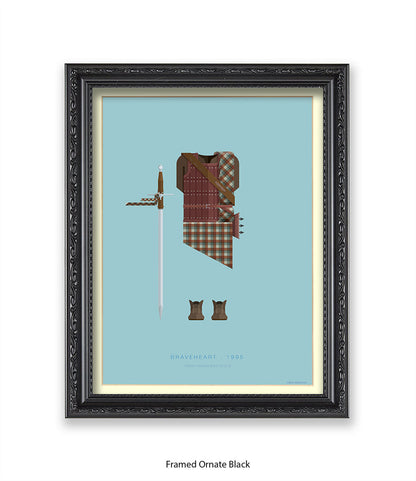 Braveheart Fred Birchal Art Print