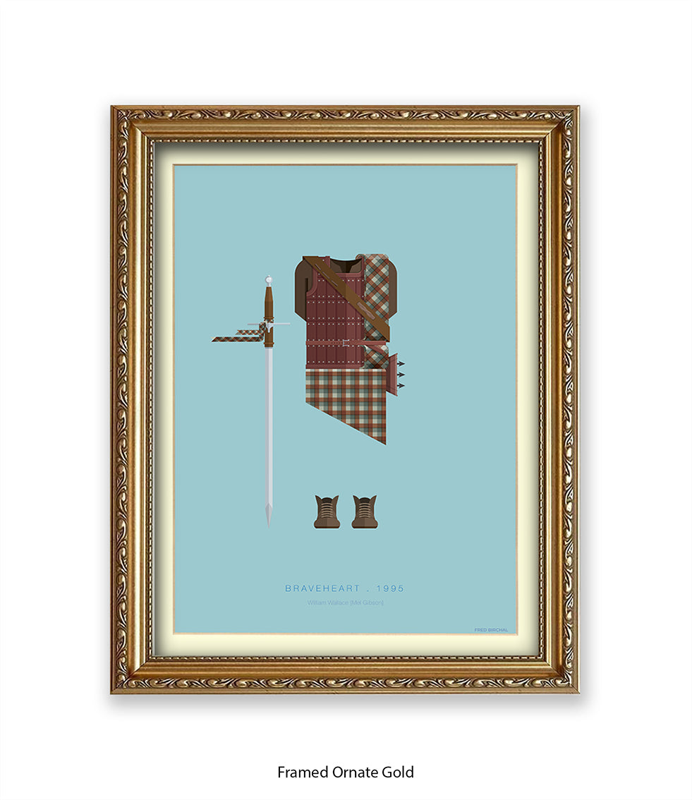 Braveheart Fred Birchal Art Print