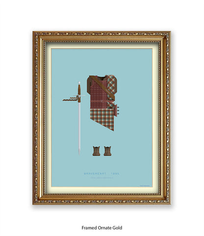Braveheart Fred Birchal Art Print