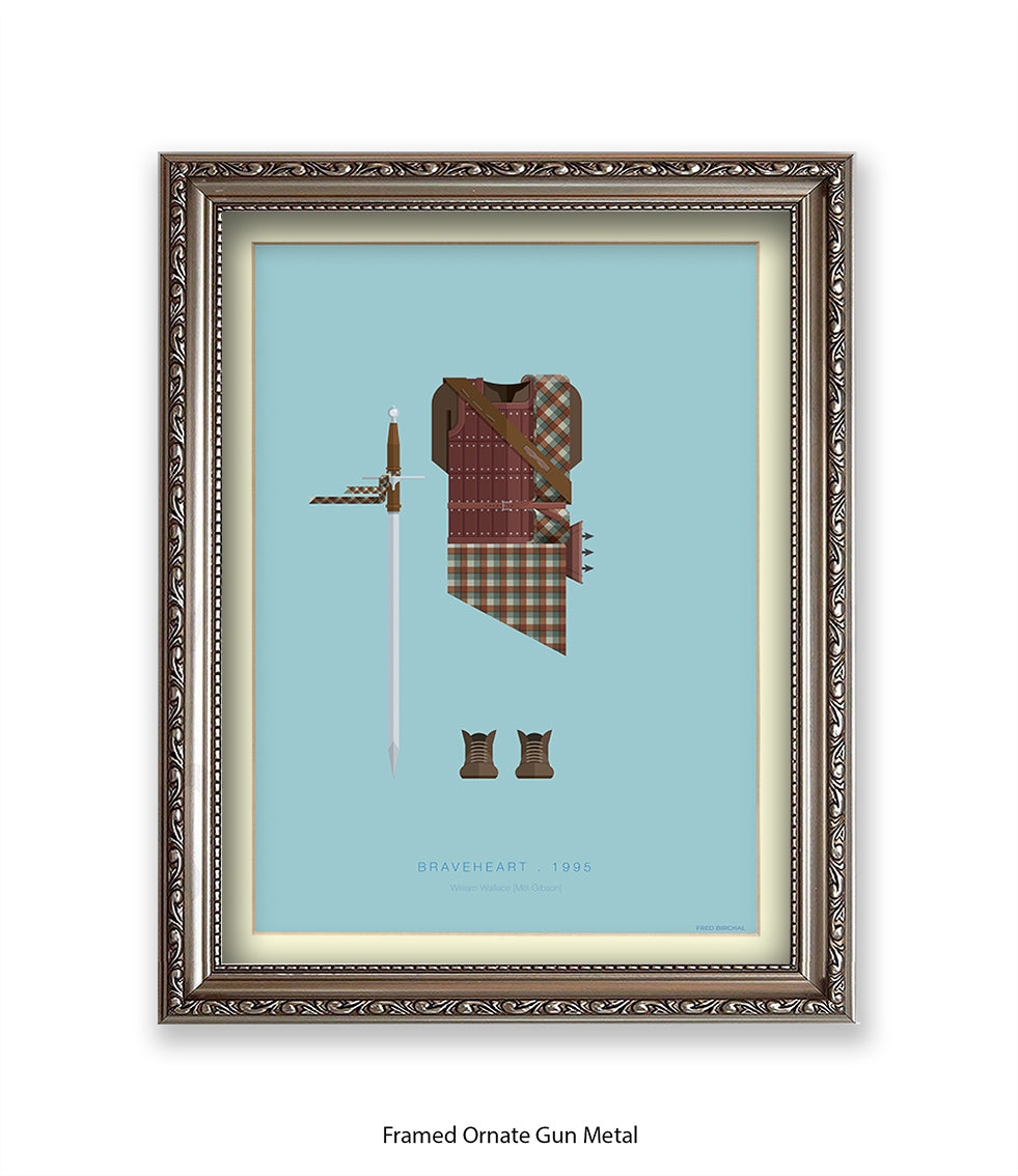 Braveheart Fred Birchal Art Print