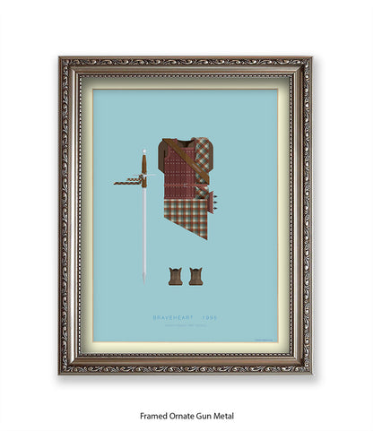 Braveheart Fred Birchal Art Print