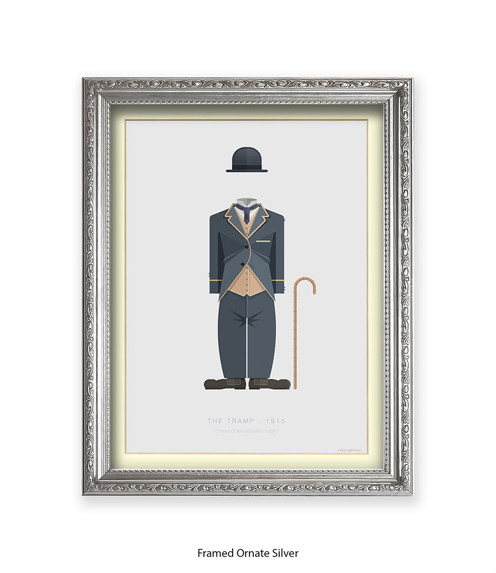 Charlie Chaplin Fred Birchal Art Print