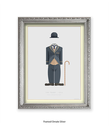 Charlie Chaplin Fred Birchal Art Print