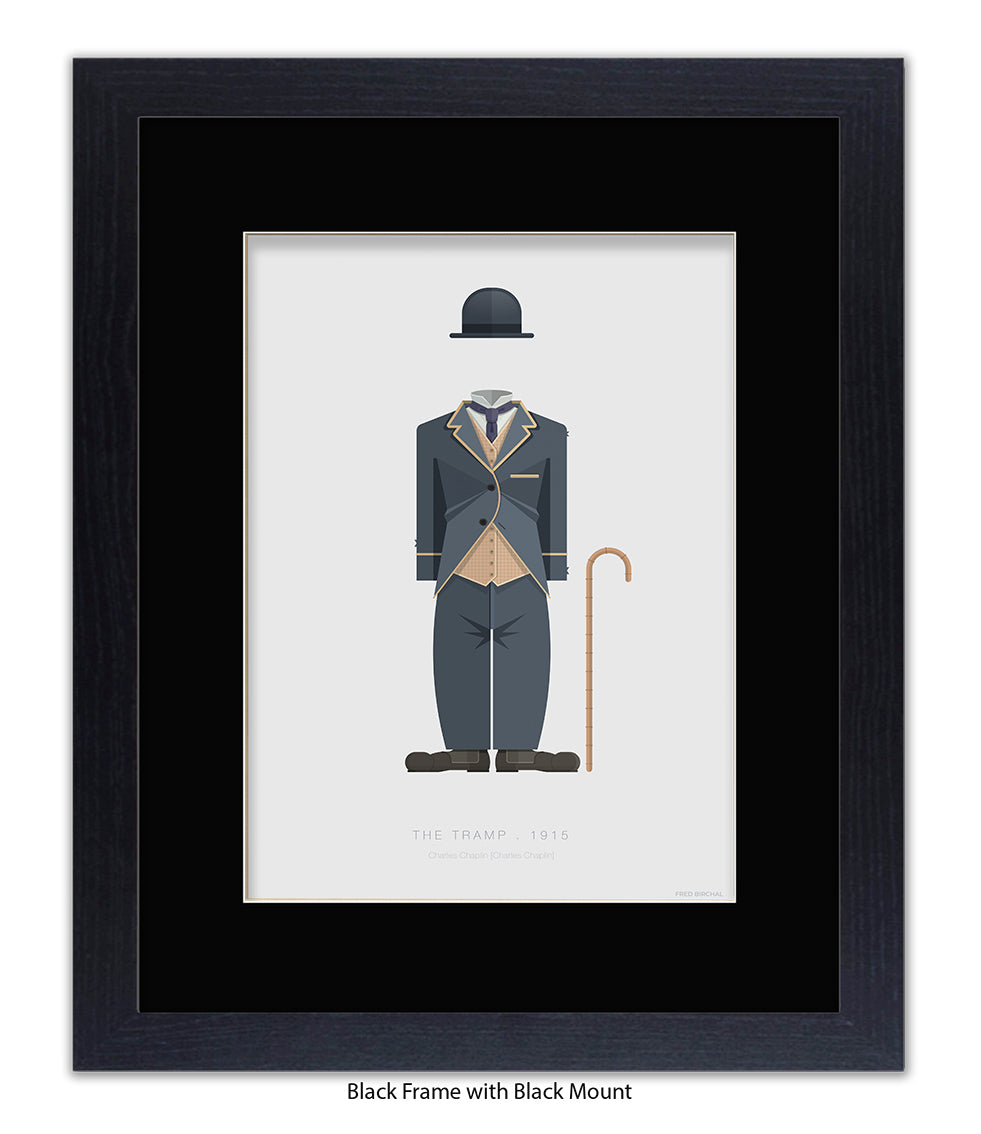 Charlie Chaplin Fred Birchal Art Print