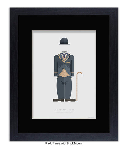 Charlie Chaplin Fred Birchal Art Print