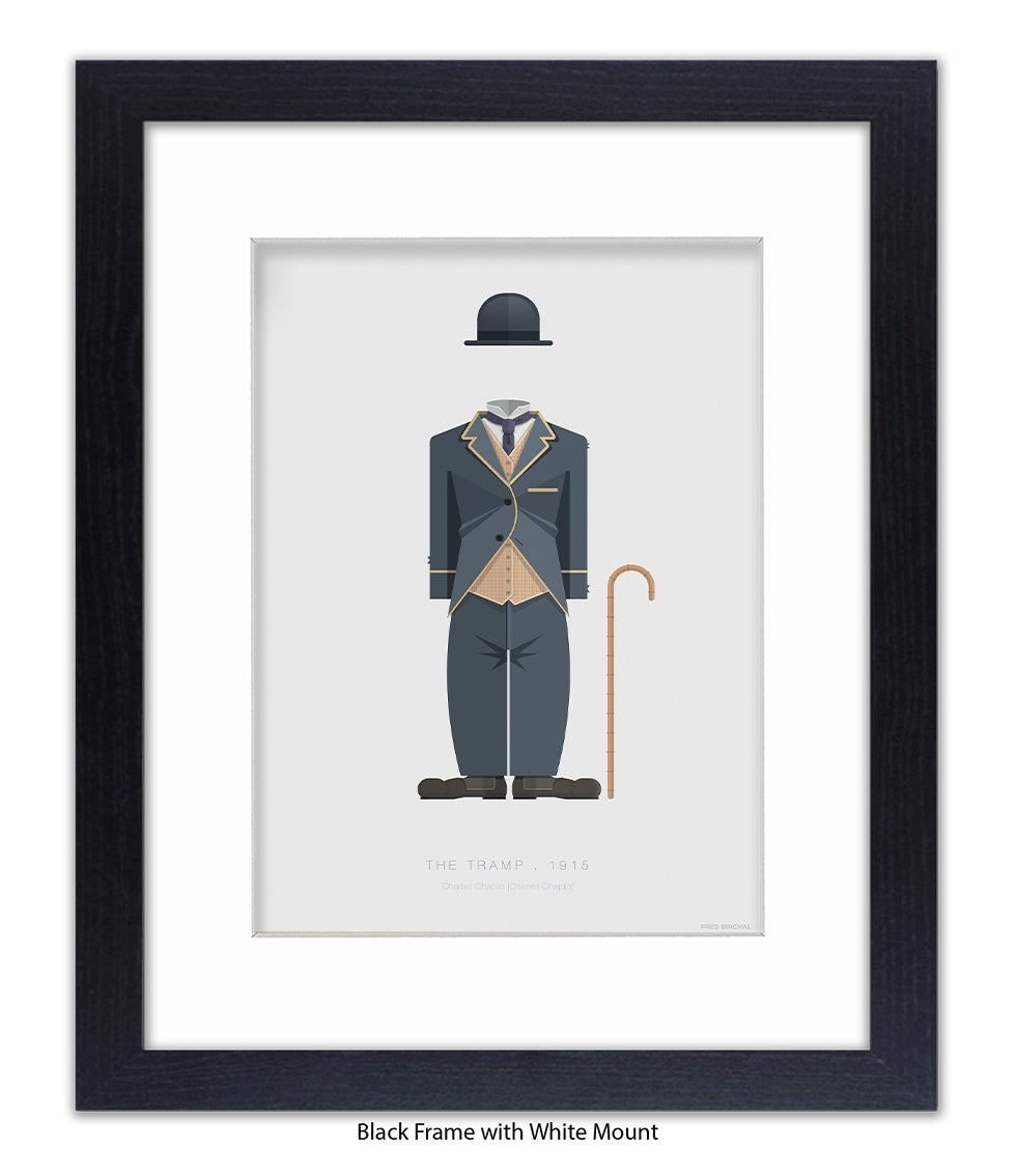 Charlie Chaplin Fred Birchal Art Print