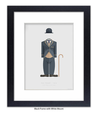 Charlie Chaplin Fred Birchal Art Print
