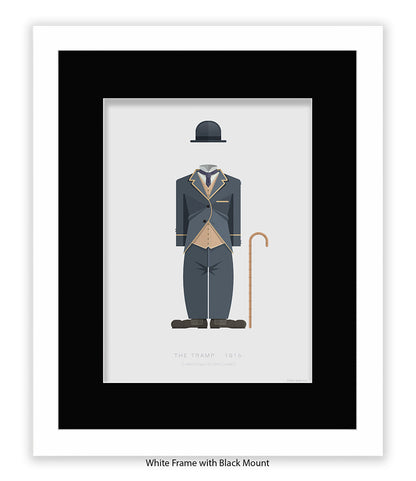 Charlie Chaplin Fred Birchal Art Print