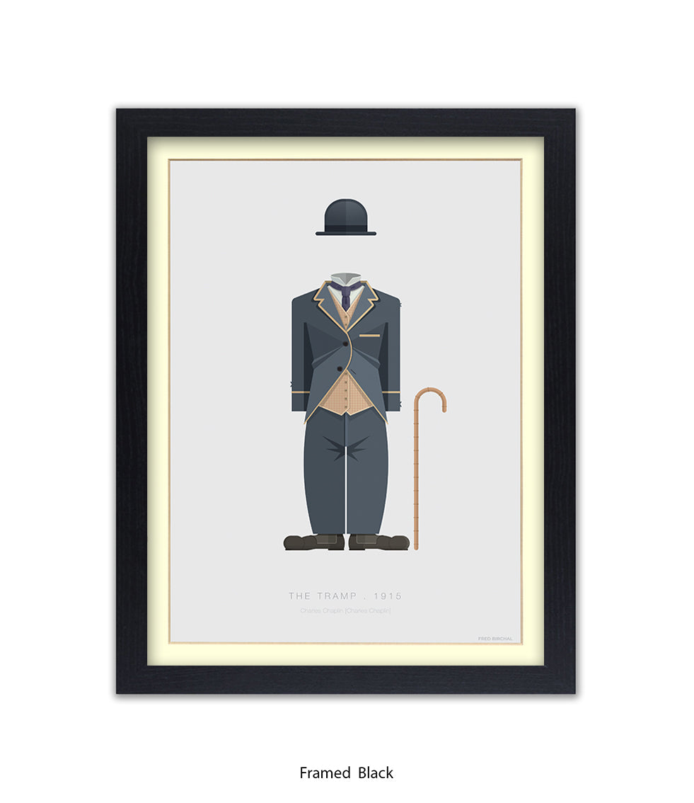 Charlie Chaplin Fred Birchal Art Print