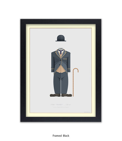 Charlie Chaplin Fred Birchal Art Print