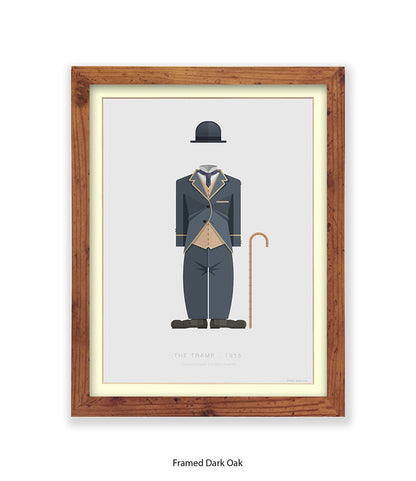 Charlie Chaplin Fred Birchal Art Print