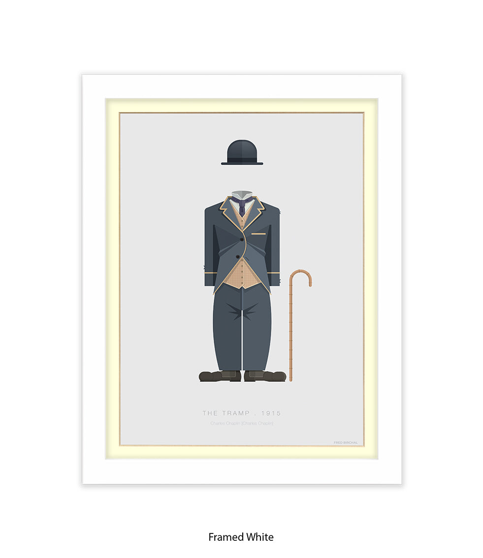 Charlie Chaplin Fred Birchal Art Print