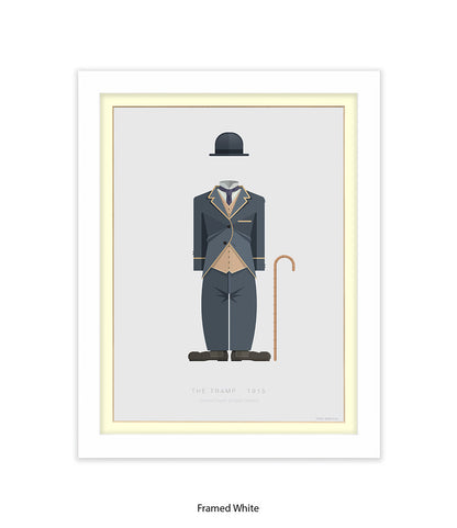 Charlie Chaplin Fred Birchal Art Print