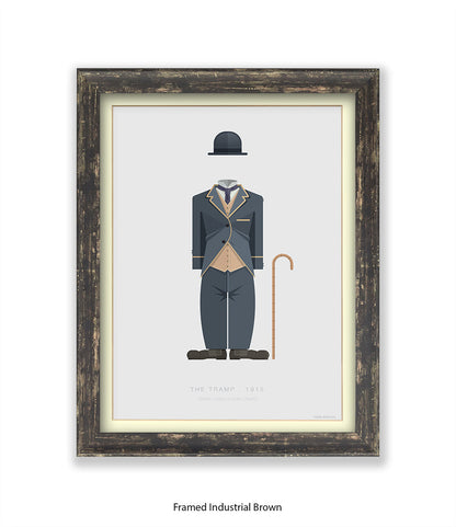 Charlie Chaplin Fred Birchal Art Print