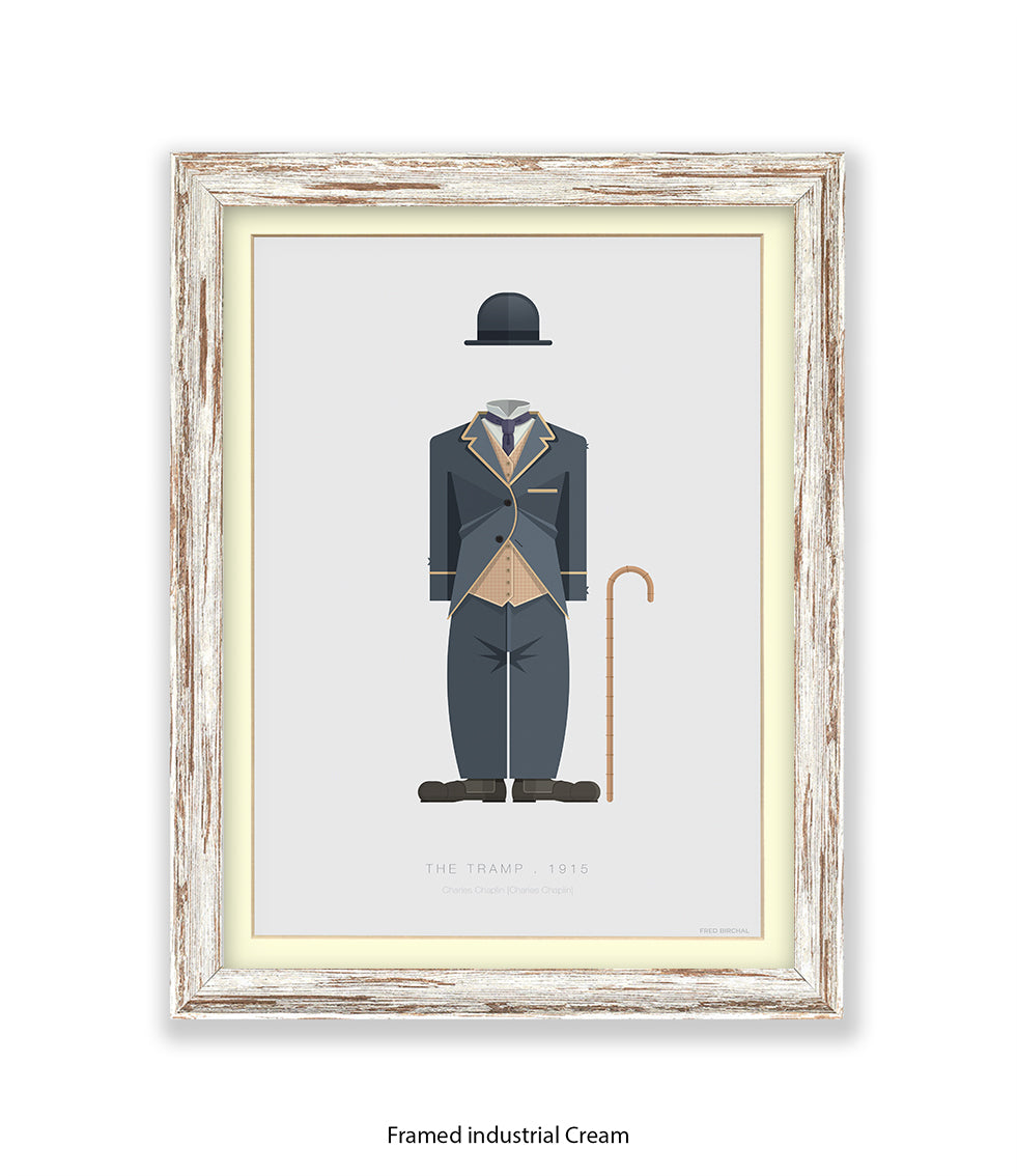 Charlie Chaplin Fred Birchal Art Print