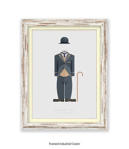 Charlie Chaplin Fred Birchal Art Print