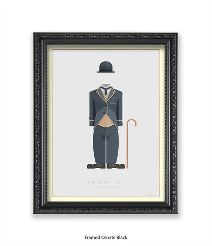 Charlie Chaplin Fred Birchal Art Print
