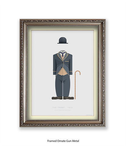 Charlie Chaplin Fred Birchal Art Print