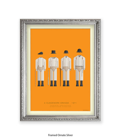 Clockwork Orange Fred Birchal Art Print