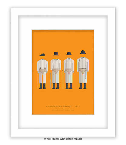 Clockwork Orange Fred Birchal Art Print