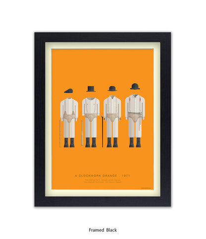 Clockwork Orange Fred Birchal Art Print