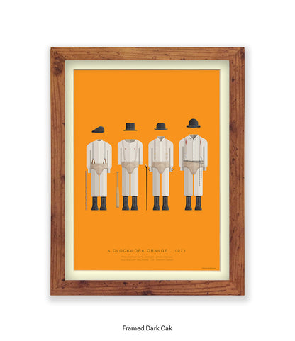 Clockwork Orange Fred Birchal Art Print
