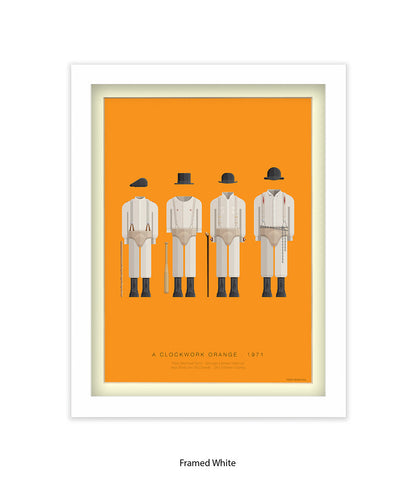 Clockwork Orange Fred Birchal Art Print