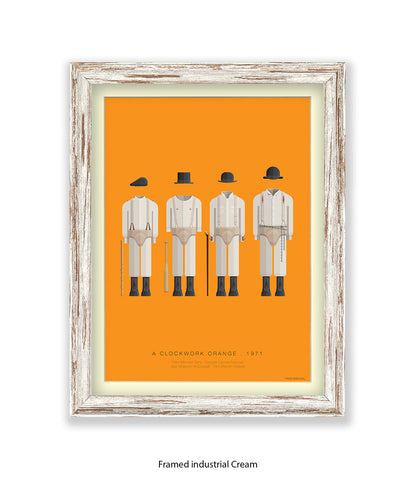 Clockwork Orange Fred Birchal Art Print