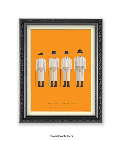 Clockwork Orange Fred Birchal Art Print