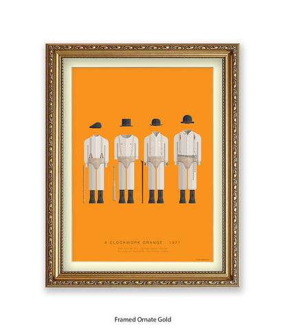 Clockwork Orange Fred Birchal Art Print