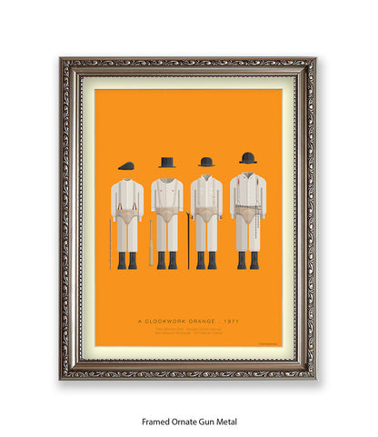 Clockwork Orange Fred Birchal Art Print