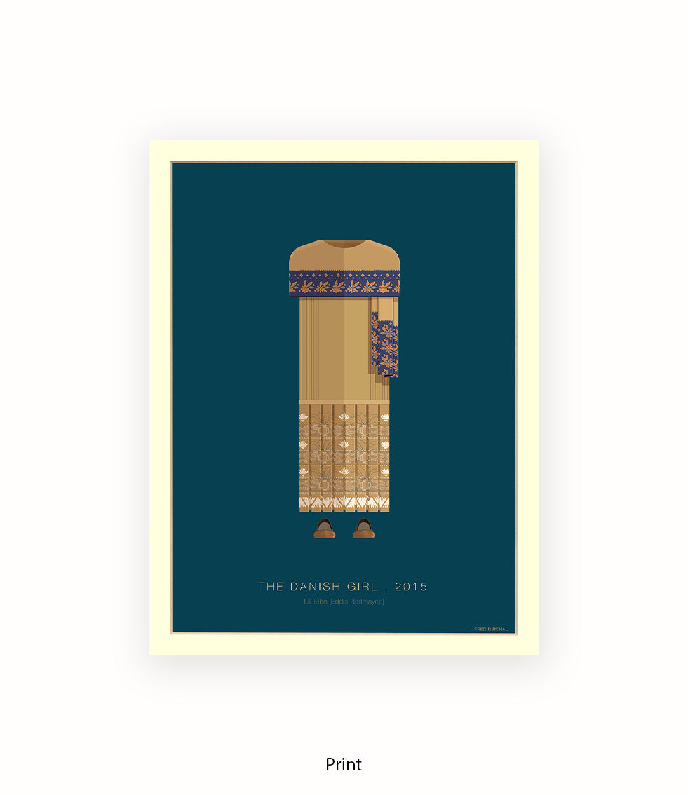 Danish Girl Fred Birchal Art Print